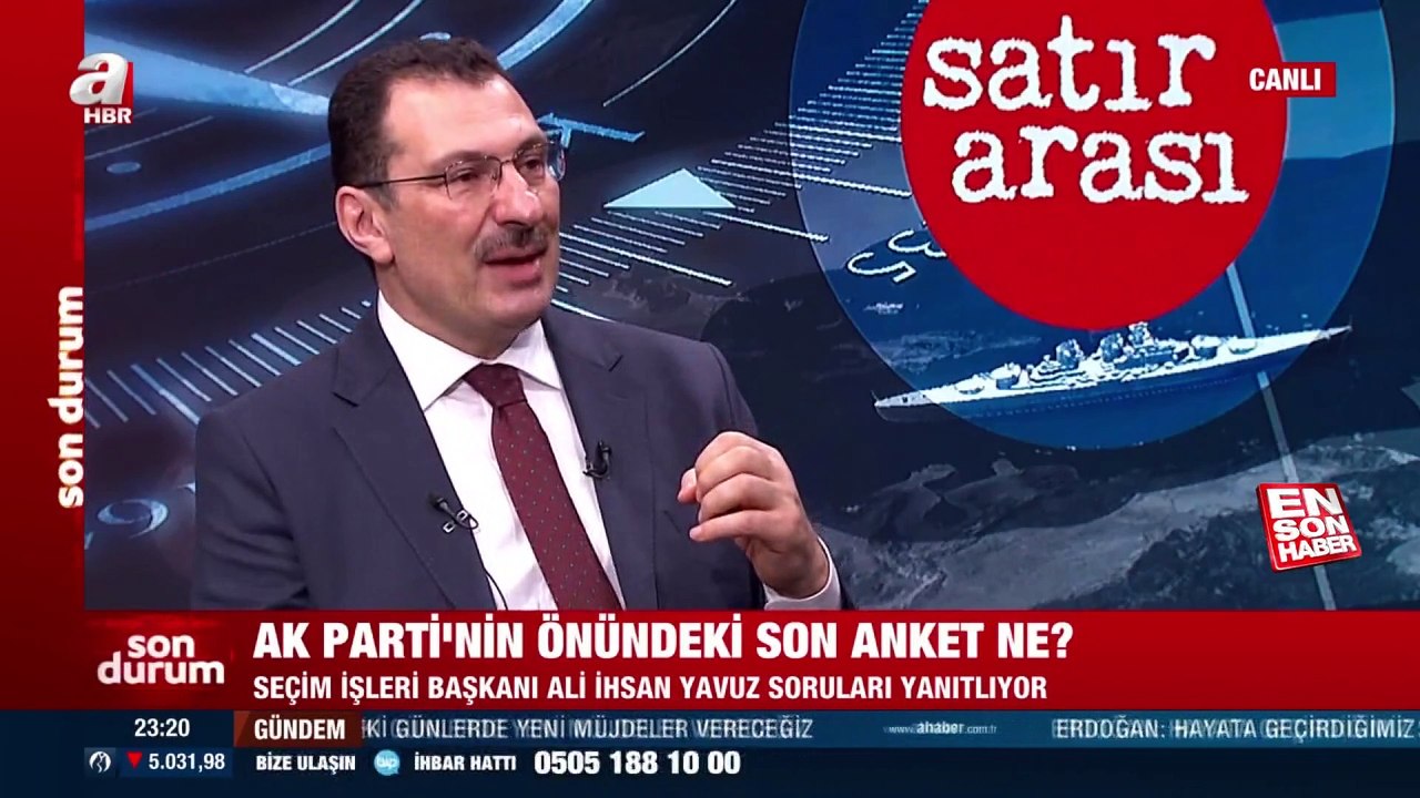 Ali İhsan Yavuz son seçim anketini açıkladı