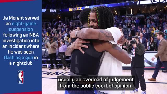 Irving defends Morant after 'overload of judgement from the court of public opinion'