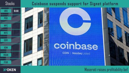 Xpoken nouvelles. Coinbase suspend le support de la plateforme Signet