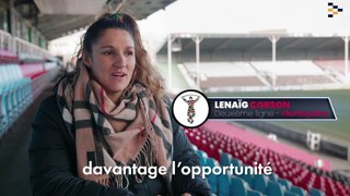 Lénaïg Corson : Ses aspirations pour l’avenir du rugby féminin