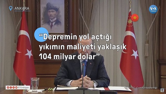 Depremin Yol Açtığı Yıkımın Maliyeti Yaklaşık 104 Milyar Dolar