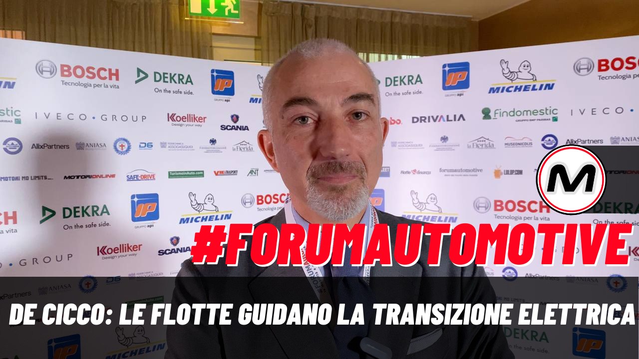 #FORUMAutoMotive 2023 | De Cicco: le flotte guidano la transizione elettrica