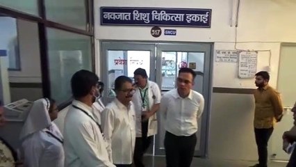 कलेक्टर ने किया जिला अस्पताल का औचक निरीक्षण