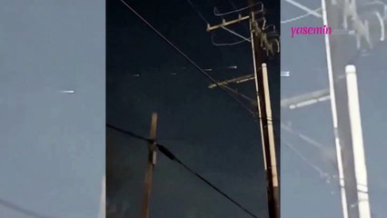 California'da görülen ışık çizgileri tedirgin etti! "Bunun gibi bir şey görmemiştik"