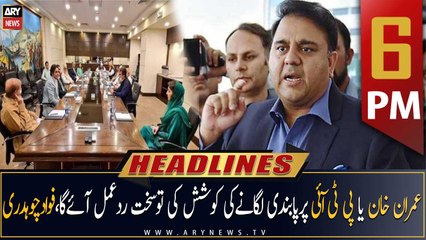 ARY News Prime Time Headlines | 6 PM | 21st March 2023