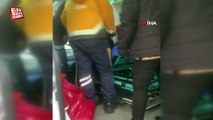 Esenyurt Belediyesi’nin hasta taşıyan ambulansını haczettiler
