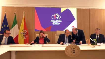 Il Giro di Sicilia di ciclismo che si correrà dall'11 al 14 aprile