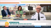 Susanna Reid 'frightened' by Met Police report