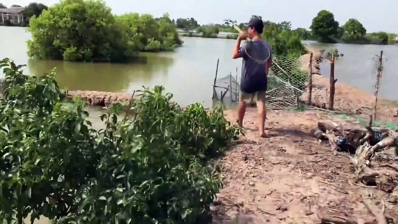 Cua nướng thành quả đi câu cua - TT10
