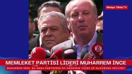 Muharrem İnce'den Adaylık Başvurusundan Sonra Önemli Açıklamalar!