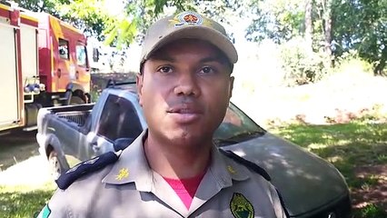 Incêndio em depósito de parafina deixa homem ferido em Umuarama  - Entrevista