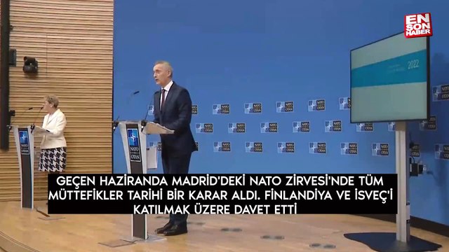 NATO Genel Sekreteri Stoltenberg: İsveç'in NATO üyeliği için çalışacağım