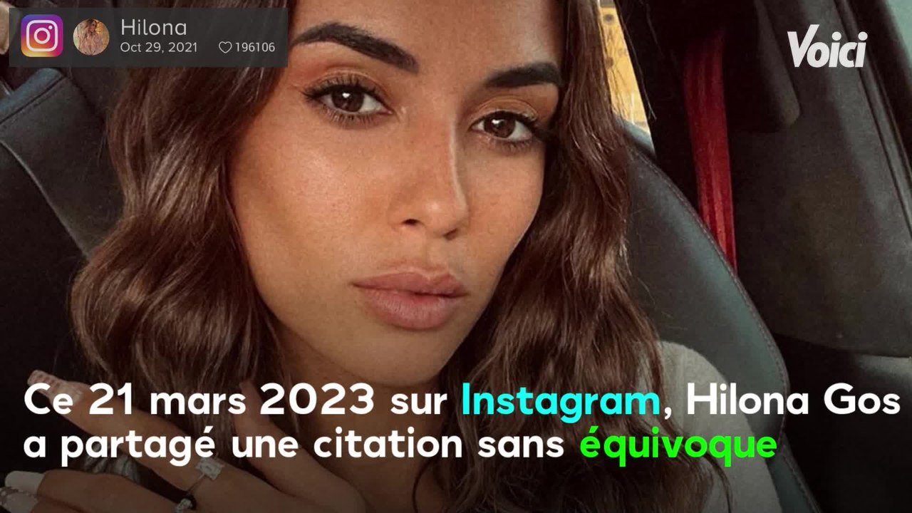 VOICI - «Ça s'appelle de la manipulation" : Hilona Gos poste un message sans équivoque après l'affaire Julien Bert (1)