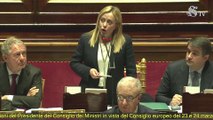 Migranti, Meloni in Senato: 