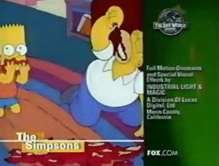 The Lost World: Jurassic Park FOX Split Screen Credits