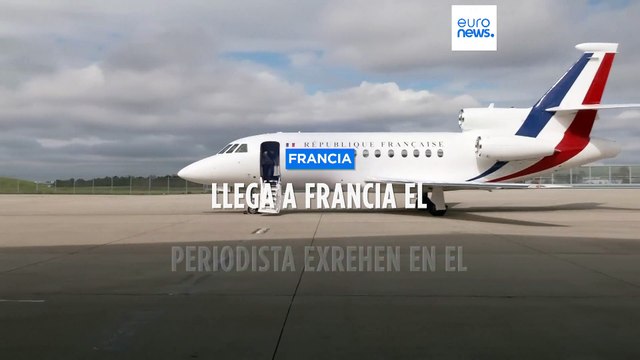 Llega a Francia el periodista Olivier Dubois tras 711 días secuestrado por yihadistas en Mali