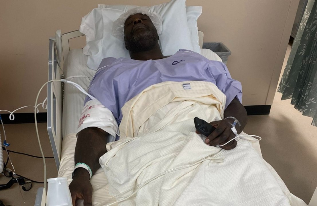 Shaquille O'Neal jokes about Brazilian butt lift as he reveals real reason for recent hospitalisation