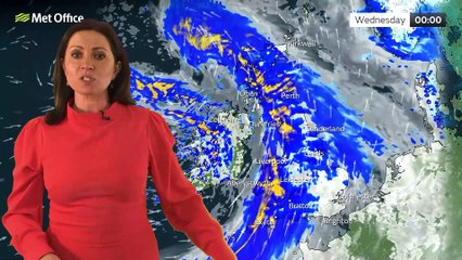 Met Office Evening Weather Forecast 21/03/23 – Lively Wet and Windy