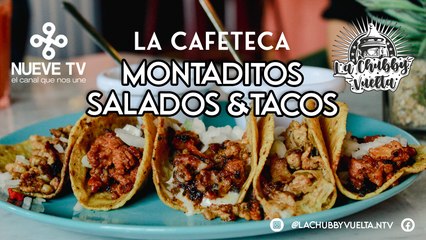 TACOS y Montaditos SALADOS de la Cafeteca en San Luis Potosí.