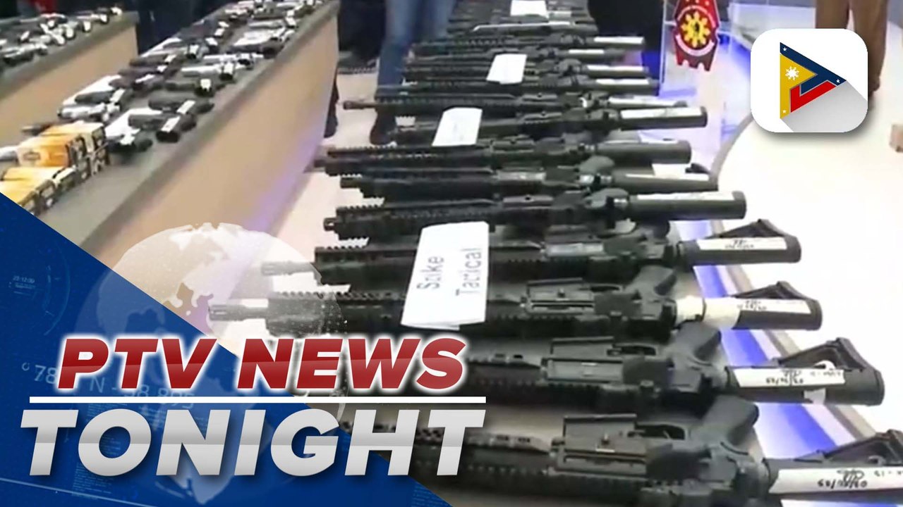 Authorities find high powered guns, ammo from Taiwanese suspect’s unit in Makati