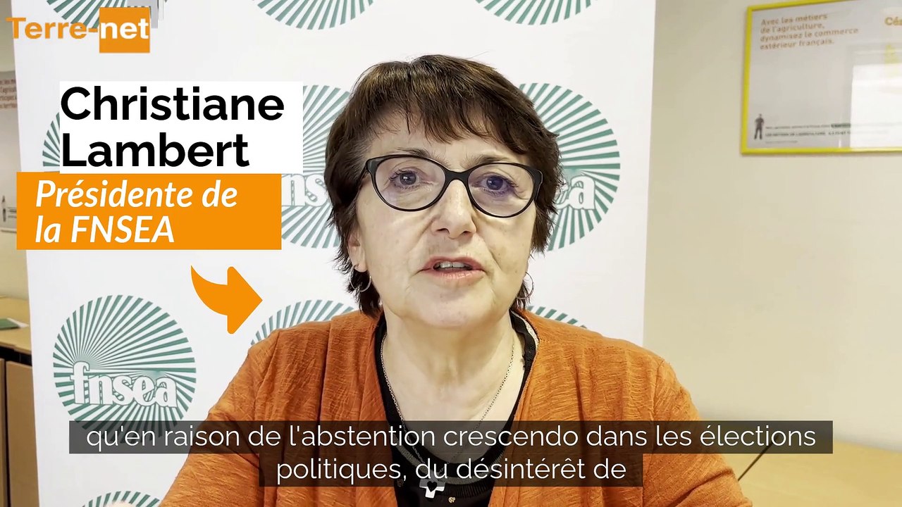 Christiane Lambert, présidente de la FNSEA, revient sur ses deux mandats en amont du congrès électif du syndicat.