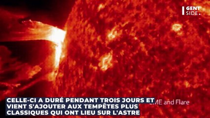 Une gigantesque tornade de feu de 120 000 km de haut est apparue à la surface du Soleil (VIDÉO)