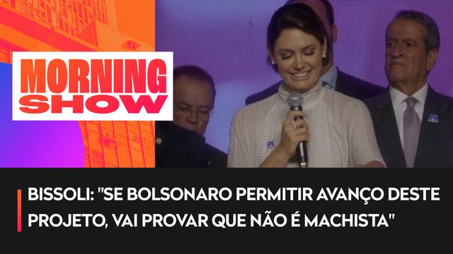 Bancada do Morning Show debate discurso de posse de Michelle Bolsonaro no PL Mulher