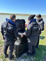 KURBAĞA ADAMLAR, ŞANLIURFA'DAKİ ARAMA ÇALIŞMALARINA KATILDI