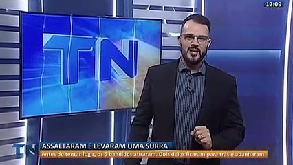 Suspeitos apanham após tentativa de assalto