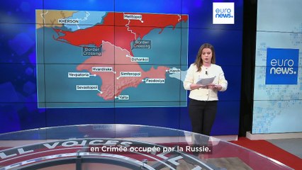 La guerre en Ukraine en cartes : pourquoi la ville de Djankoï en Crimée est si importante