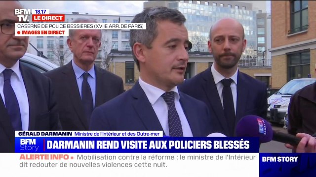 Gérald Darmanin: J'ai demandé la mobilisation de 12.000 policiers et gendarmes pour jeudi prochain, dont 5.000 à Paris