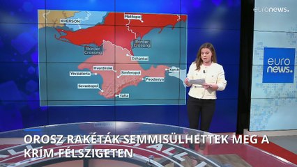 Ukrajna szerint orosz rakéták semmisültek meg a krími támadásban