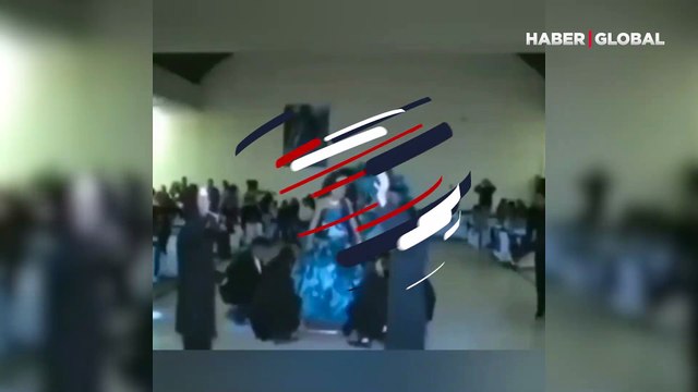 Düğün törenindeki şovun sonu kötü bitti! Gelin hayatının şokunu yaşadı