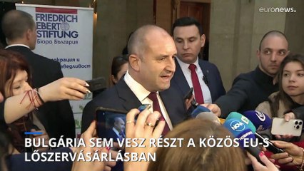 Bulgária sem vesz részt a közös EU-s lőszervásárlásban