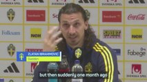 Ibrahimovic 'not here for charity' after Swedish call-up aged 41