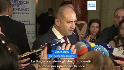 Ucraina: nessun sostegno militare dalla Bulgaria