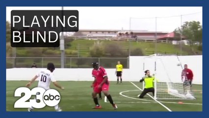 U.S. Men's Blind Soccer Team makes debut