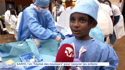 SANTE / Un "hôpital des nounours" pour rassurer les enfants