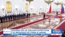 China prometió seguir firmemente al lado de Rusia tras reunión entre Xi Jinping y Putin