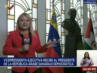 Download Video: Vicepresidenta Ejecutiva se reúne con el presidente de la República Árabe Saharaui Democrática