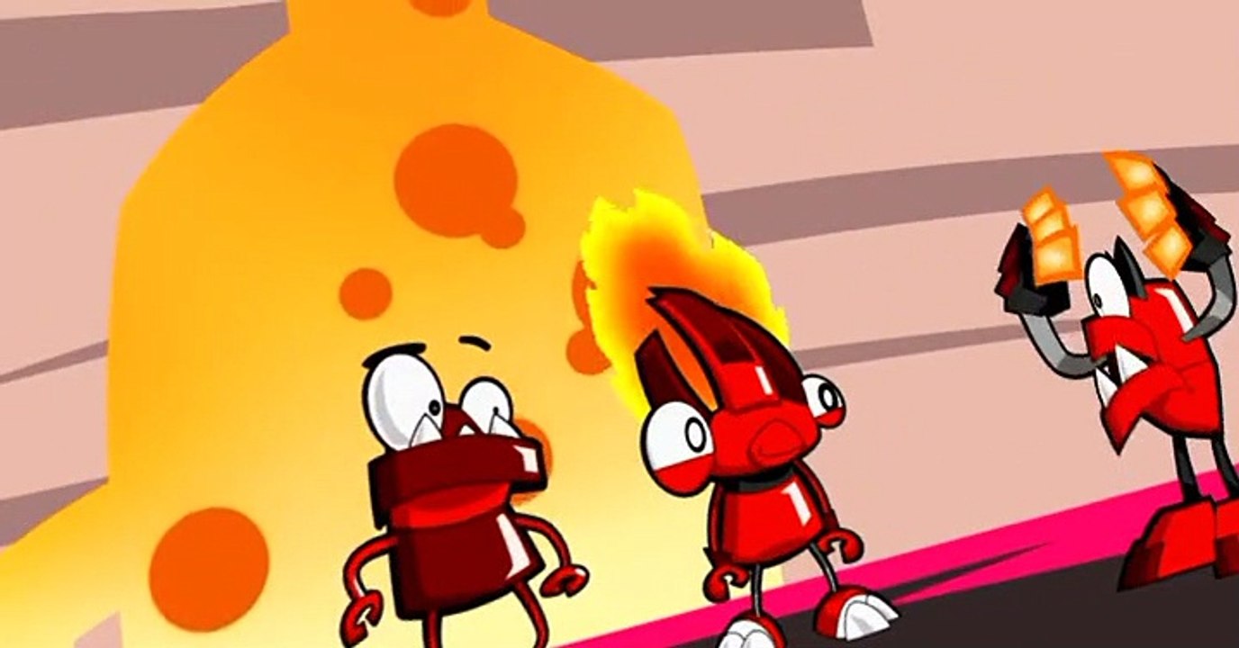 Mixels Mixels S01 E002 Hot Lava Shower
