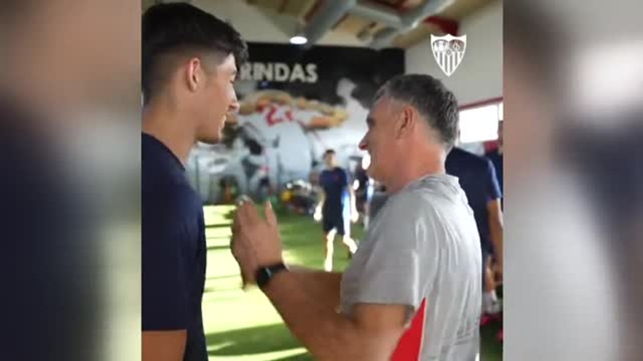 El Sevilla ya se entrena a las órdenes de Mendilibar