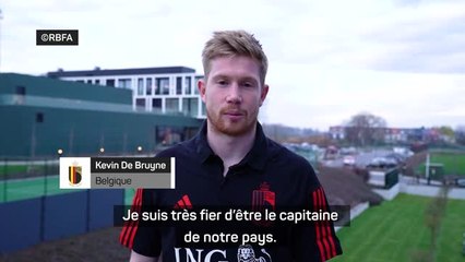 Belgique - De Bruyne : "Faire du bon boulot en tant que capitaine"