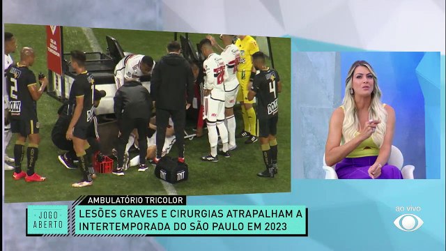 Após série de lesões no São Paulo, Renata Fan questiona: Precisa contratar?” 21/03/2023 16:12:16