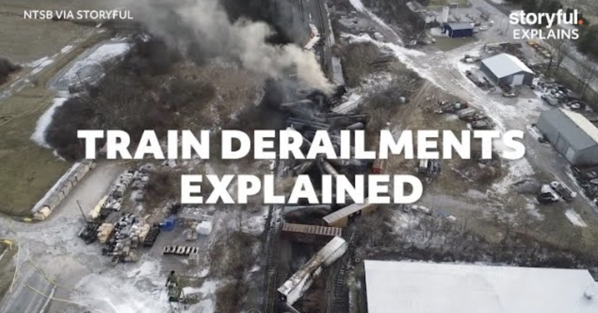 ⁣Train Derailments Explained