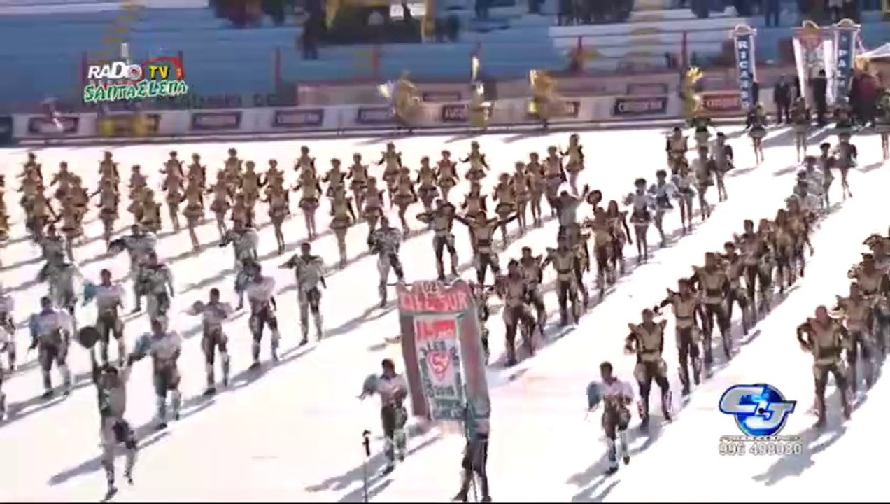 Caporales del Sur - Concurso en estadio [Candelaria 2017]