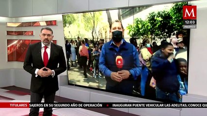 Reportan largas filas para hacer trámites en la Comisión Mexicana de Ayuda a Refugiados