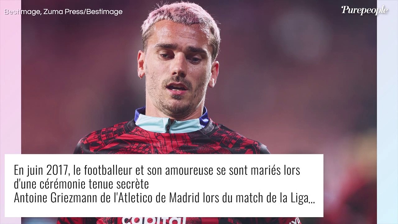 Antoine Griezmann marié à Erika : sa femme dans une robe en dentelle, photos sublimes de leur union en Espagne