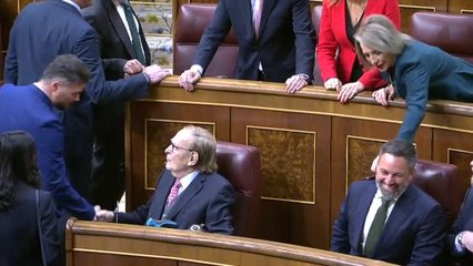 Día largo en el Congreso para el candidato Tamames