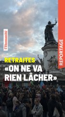 Retraites. Place de la République, les manifestants affichent leur détermination